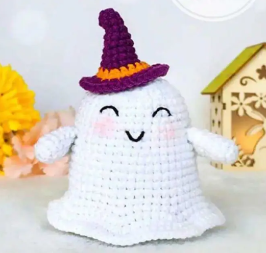 Personagem de Halloween: Fantasminha Frankenstein