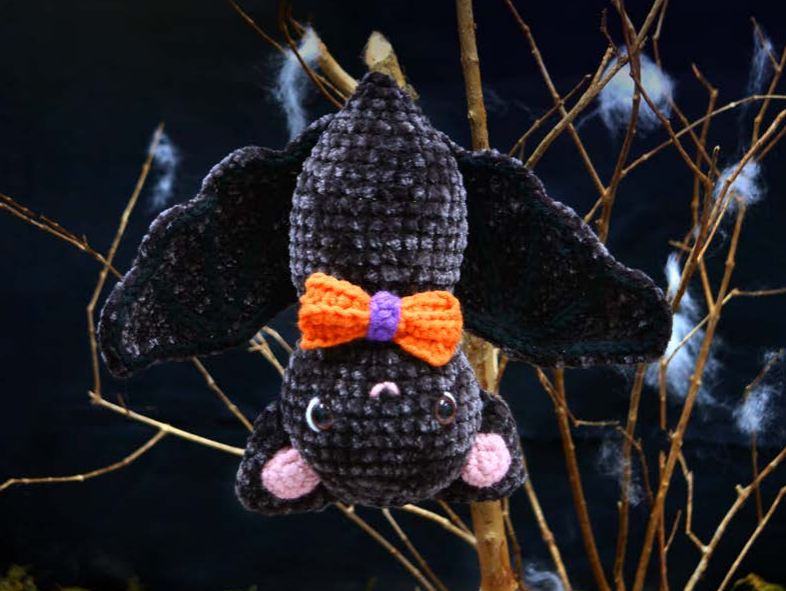 Personagem de Halloween: Morceguinho Encapuzado